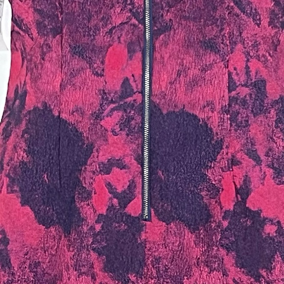 Aidan Mattox Dress Size 8 Spaghetti Strap Jacquard Mini Cocktail Dress - Picture 8 of 16